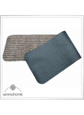 New Carpet Stair Treads NON-SLIP MACHINE WASHABLE Mats, 20x67cm, Rubberback