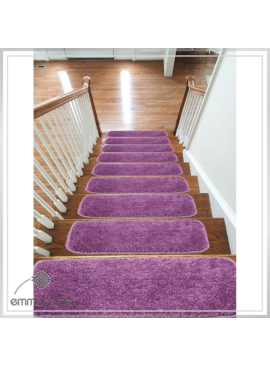Microfiber Carpet Stair Treads NON-SLIP MACHINE WASHABLE Mats/Rugs, 20x55cm