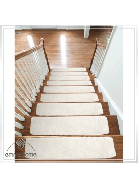 NEW Luxury Carpet Stair Treads NON-SLIP WASHABLE Mats/Rugs/Carpet, ULTRA SOFT Micro-Polyester SCOTT