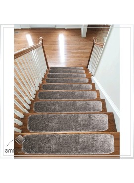 NEW Luxury Carpet Stair Treads NON-SLIP WASHABLE Mats/Rugs/Carpet, ULTRA SOFT Micro-Polyester SCOTT
