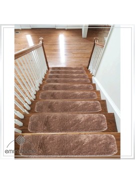 NEW Luxury Carpet Stair Treads NON-SLIP WASHABLE Mats/Rugs/Carpet, ULTRA SOFT Micro-Polyester SCOTT