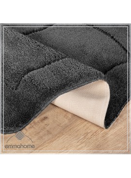 ROMANY GYPSY CARAVAN WASHABLE RUGS 4pcs SET MAT, SOFT PUFFY 25mm Thickness, Large 100x140cm
