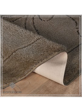ROMANY GYPSY CARAVAN WASHABLE RUGS 4pcs SET MAT, SOFT LEAFY 25mm Thickness, Medium 75x125cm