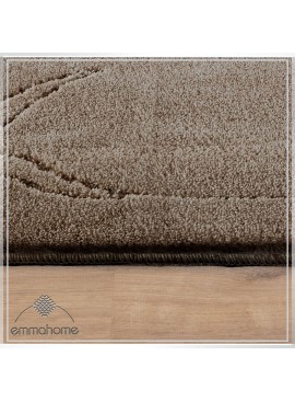 ROMANY GYPSY CARAVAN WASHABLE RUGS 4pcs SET MAT, SOFT LEAFY 25mm Thickness, Medium 75x125cm