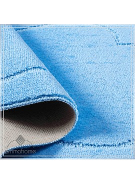 ROMANY GYPSY WASHABLE 4PCS MAT/RUG SET, CARAVAN/MOBILE HOME TOURER SIZES, 67X120CM, Hilal