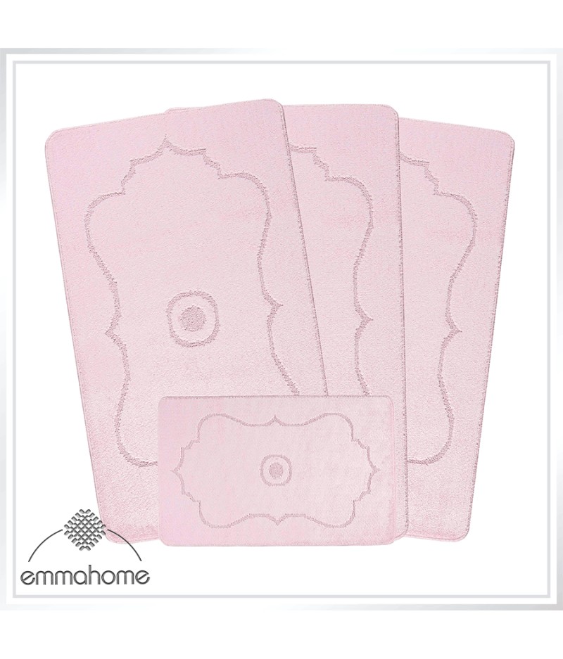 ROMANY GYPSY WASHABLE 4PCS MAT/RUG SET, CARAVAN/MOBILE HOME TOURER SIZES, 67X120CM, Hilal ROMANY GYPSY WASHABLE 4PCS MAT/RUG SET, CARAVAN/MOBILE HOME TOURER SIZES, 67X120CM, Hilal