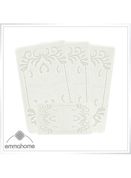 ROMANY GYPSY CARAVAN WASHABLE 4PCS MAT SET, CARAVAN TOURER SIZE 67X120CM, MABEL