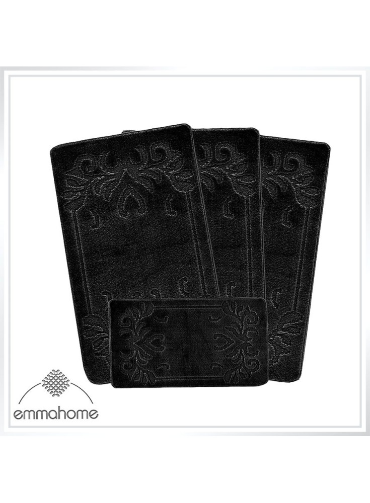 ROMANY GYPSY CARAVAN WASHABLE 4PCS MAT SET, CARAVAN TOURER SIZE 67X120CM, MABEL ROMANY GYPSY CARAVAN WASHABLE 4PCS MAT SET, CARAVAN TOURER SIZE 67X120CM, MABEL