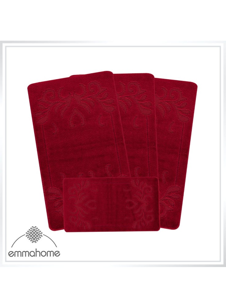 ROMANY GYPSY CARAVAN WASHABLE 4PCS MAT SET, CARAVAN TOURER SIZE 67X120CM, MABEL ROMANY GYPSY CARAVAN WASHABLE 4PCS MAT SET, CARAVAN TOURER SIZE 67X120CM, MABEL