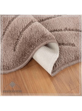ROMANY GYPSY CARAVAN WASHABLE MATS 4pcs SET, Mussel Tuorier Size