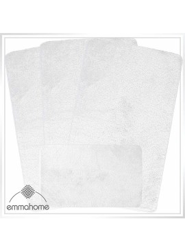 SHINY ROMANY GYPSY CARAVAN 4pcs Washable Mats/Rugs Set, LARGE 100x140cm - ULTRA SOFTNESS SANTA
