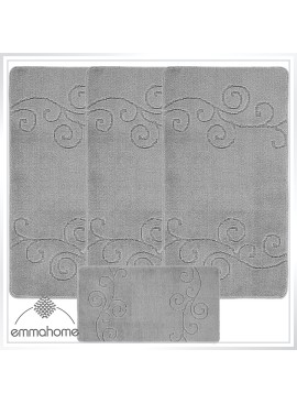 ROMANY GYPSY CARAVAN WASHABLE MATS 4pcs SET, Selena Tuorier Size