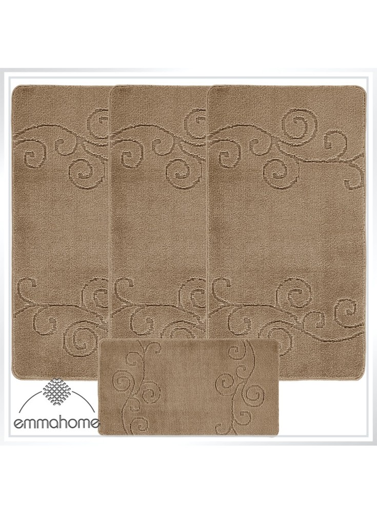 ROMANY GYPSY CARAVAN WASHABLE MATS 4pcs SET, Selena Tuorier Size ROMANY GYPSY CARAVAN WASHABLE MATS 4pcs SET, Selena Tuorier Size