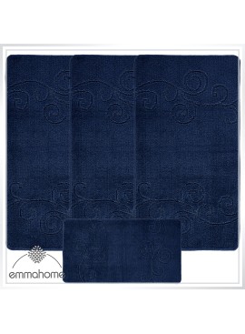 ROMANY GYPSY CARAVAN WASHABLE MATS 4pcs SET, Selena Tuorier Size