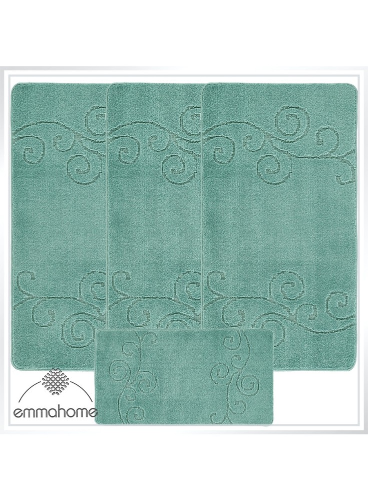 ROMANY GYPSY CARAVAN WASHABLE MATS 4pcs SET, Selena Tuorier Size ROMANY GYPSY CARAVAN WASHABLE MATS 4pcs SET, Selena Tuorier Size
