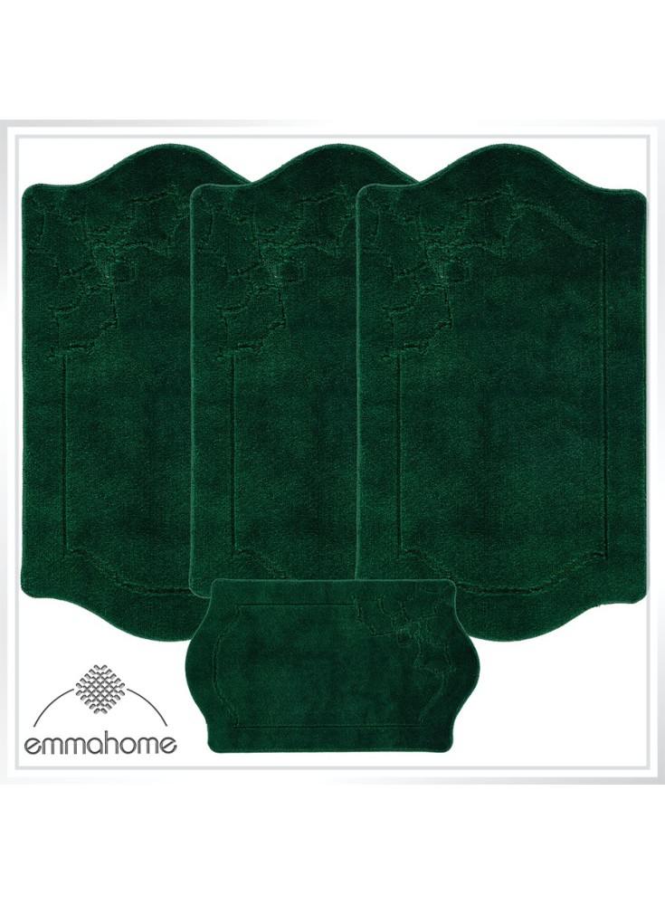 ROMANY GYPSY CARAVAN WASHABLE MATS 4pcs SET, Holly Tuorier Size ROMANY GYPSY CARAVAN WASHABLE MATS 4pcs SET, Holly Tuorier Size