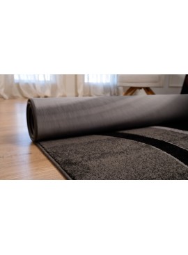 Luxury Laser Cutting Rugs Carpets Bedroom Living Room Hallway Runner, MURANO-GREY/BLUE-9161B